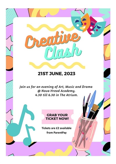 Creative Clash - summer exhibition of the Arts