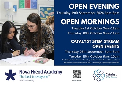 Catalyst STEM Stream Open Evening