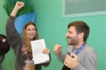 GCSE celebrations at Nova Hreod Academy