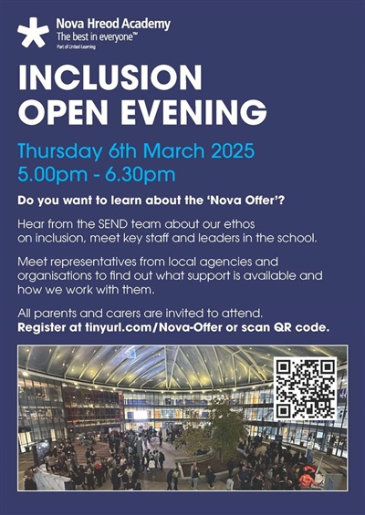 Inclusion Open Evening