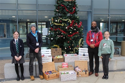 Students support local food bank with Reverse Advent Calendar