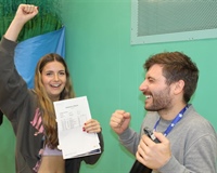 GCSE celebrations at Nova Hreod Academy