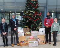 Students support local food bank with Reverse Advent Calendar